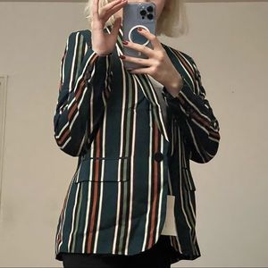 Dark green blazer
